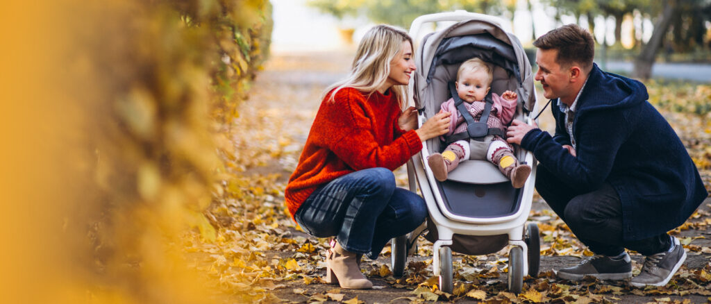 2family With Baby Daugher Walking Autumn Park 1024x438